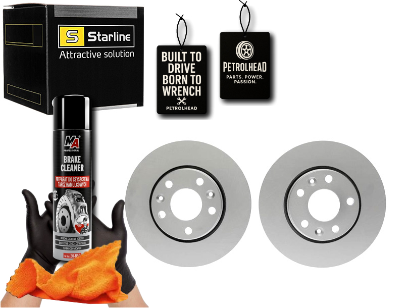 фото №1, Гальмівні диски гальмівні 2szt. renault megane iii laguna iii #petrolhead pro+ kit2