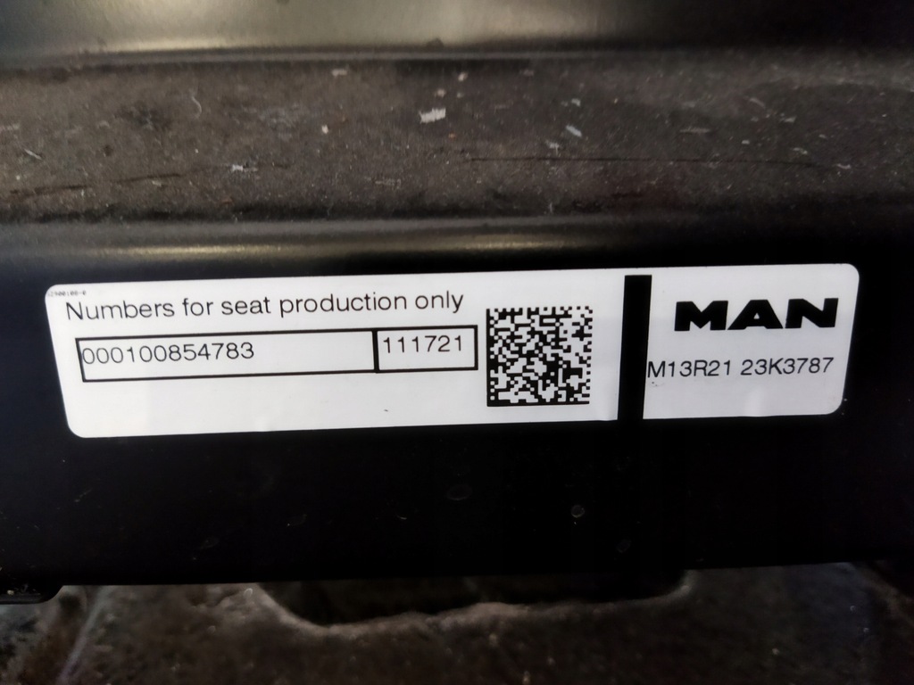 фото №7, Сидіння ліва права man tg3 angielski