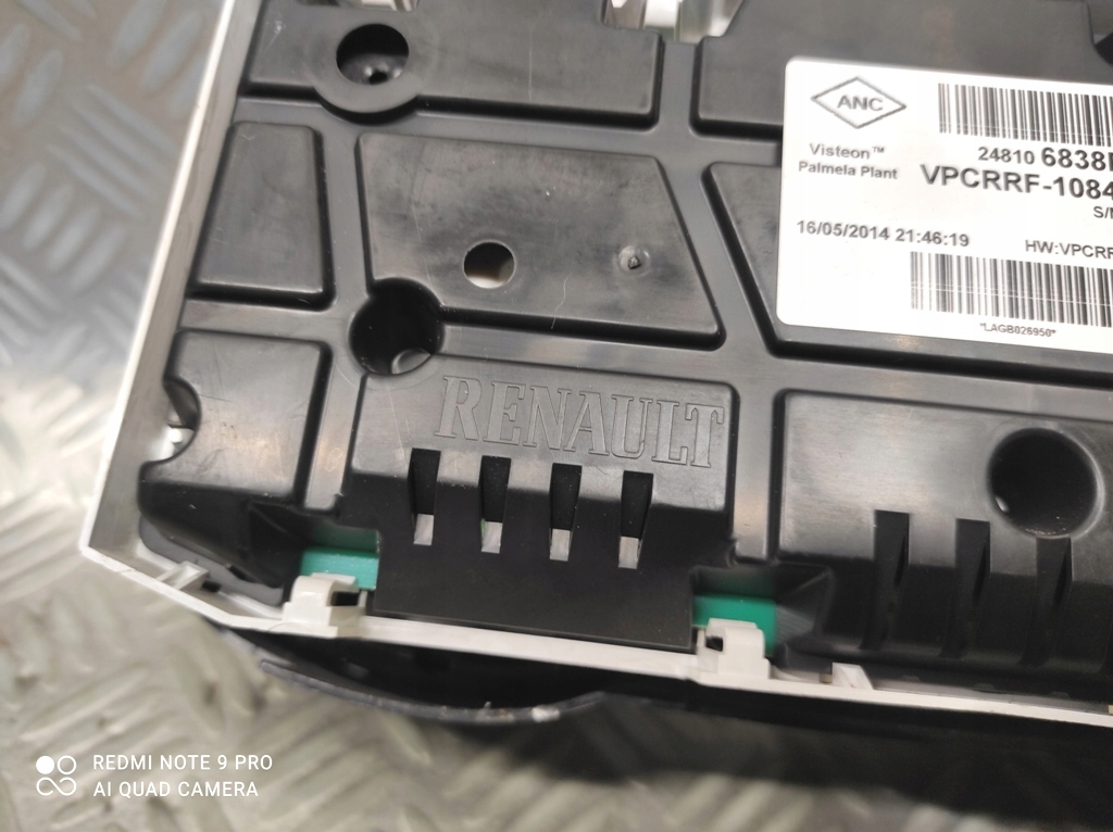 фото №7, Счетчик приборы europa renault clio iv 1.2 tce