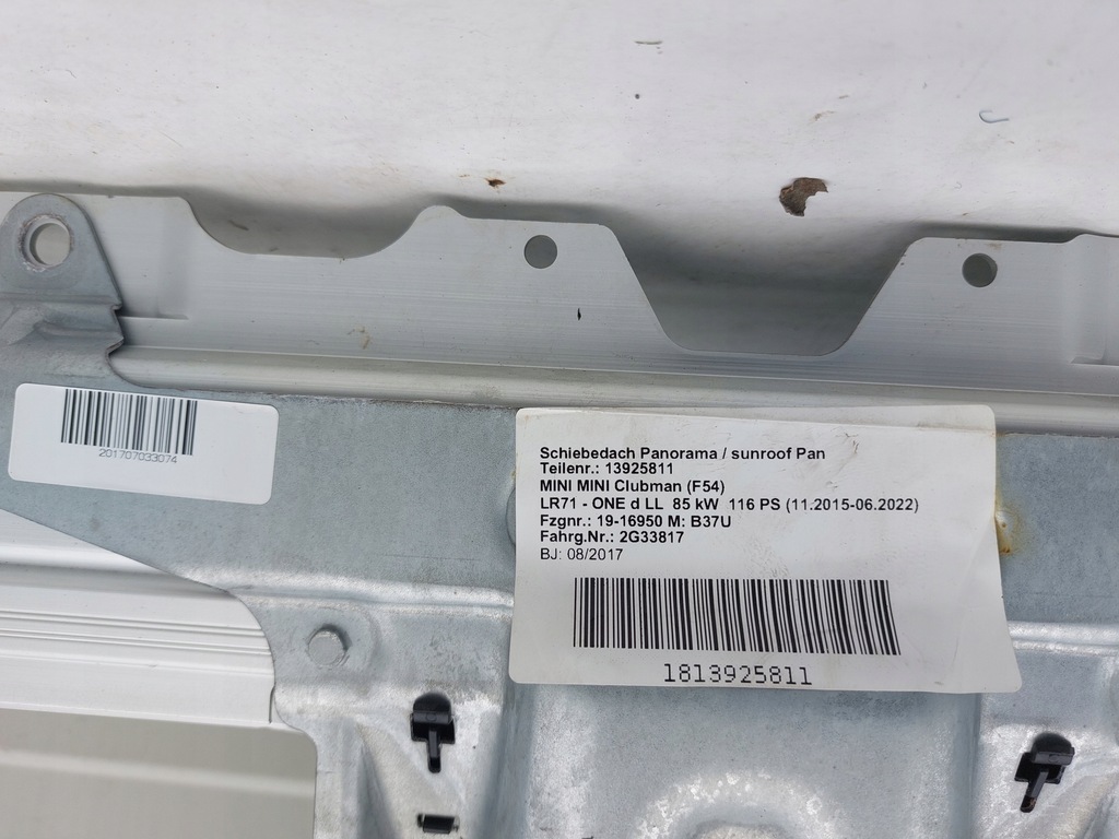 фото №16, Люк панорама крыша mini clubman f54 15-22r eu