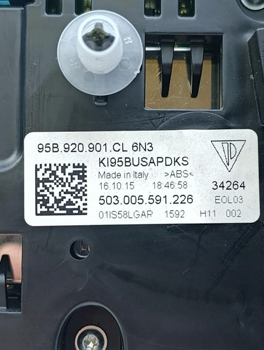 Панель приладів приладова porsche macan 2016 mph автоматична коробка передач передач 95b92 в Україні