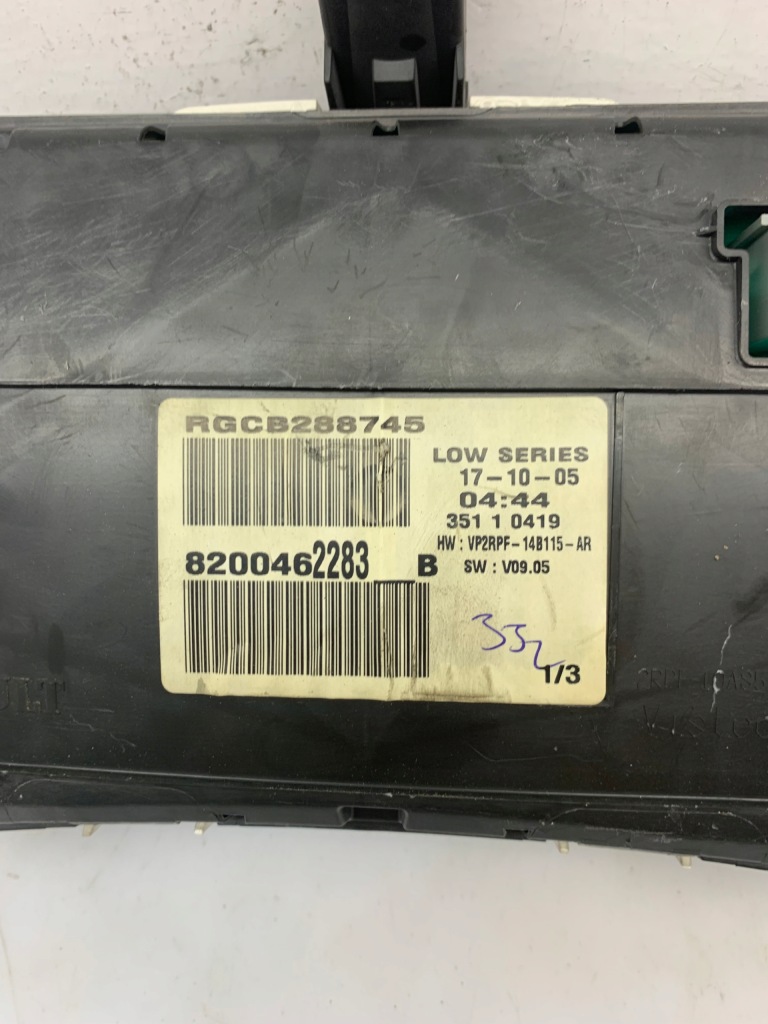 фото №5, Счетчик приборная панель 8200462283b renault