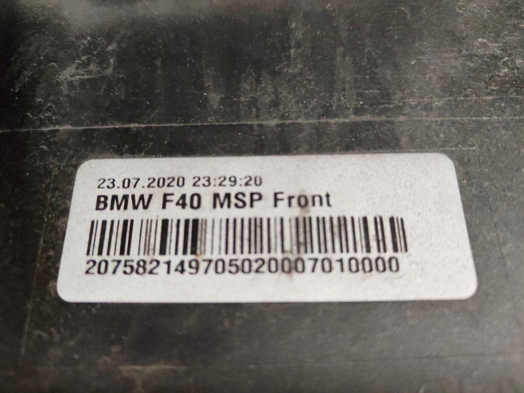 фото №6, Бампер перед bmw 1 f40 m-pakiet sport od 2019