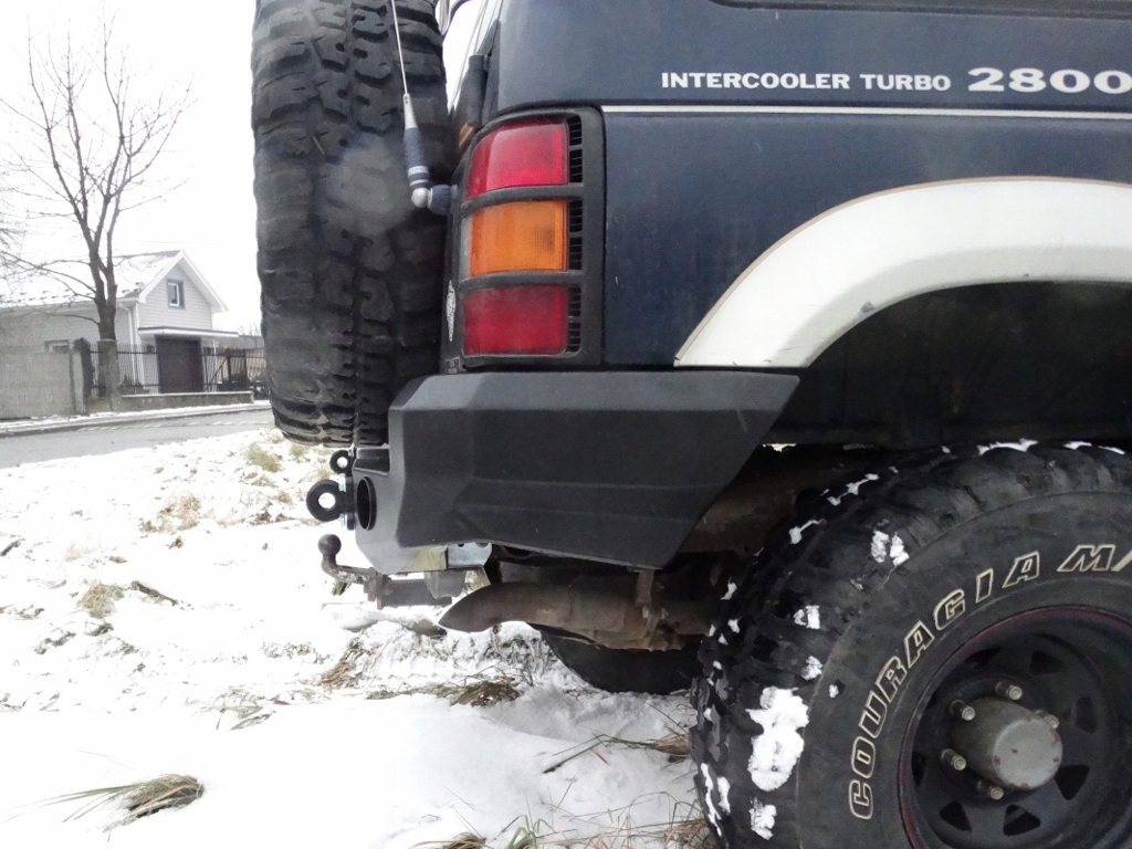 фото №6, Бампер задний mitsubishi pajero 2 стальной бесплатно