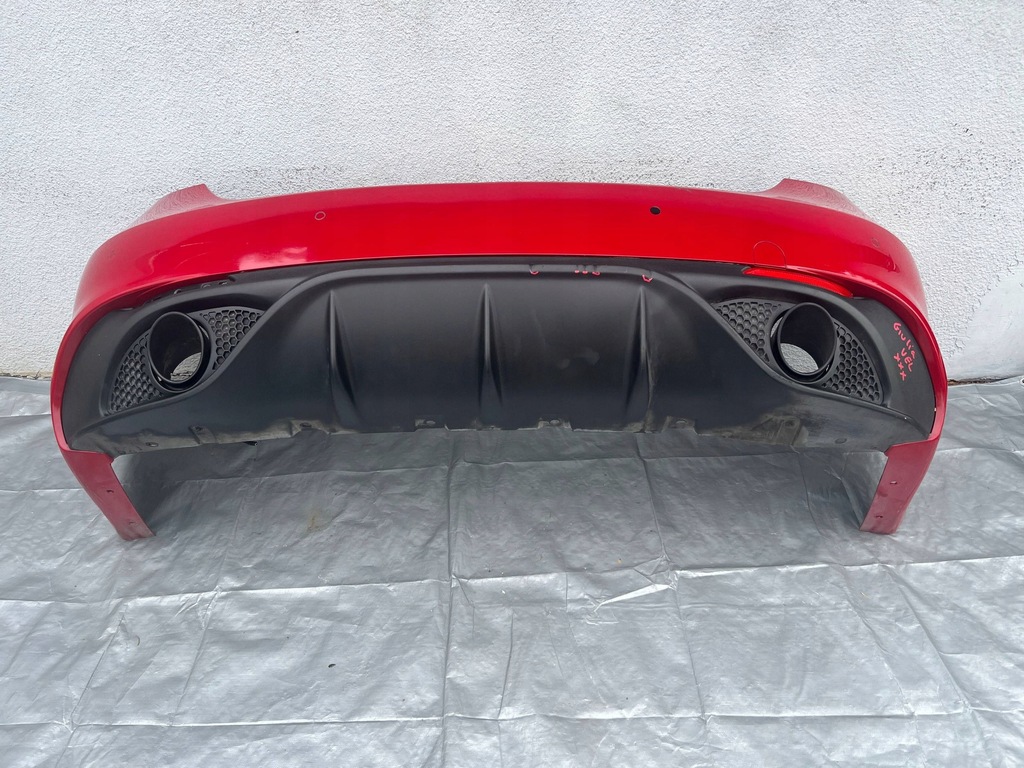 фото №1, Alfa romeo giulia veloce бампер задній kompletny