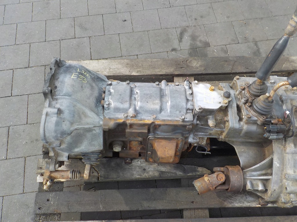 фото №11, Mitsubishi l200 99r 2.5 td 99km коробка передач 5 передач m011s5a002 + редуктор