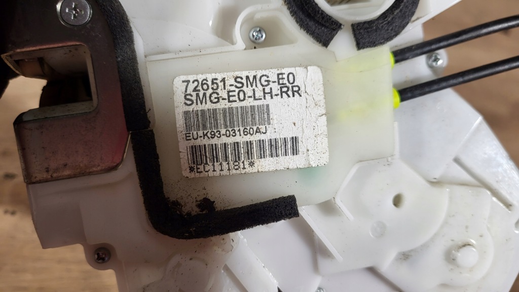 фото №8, Замок лівий задня honda civic viii 8 ufo hb 5d 9 pin