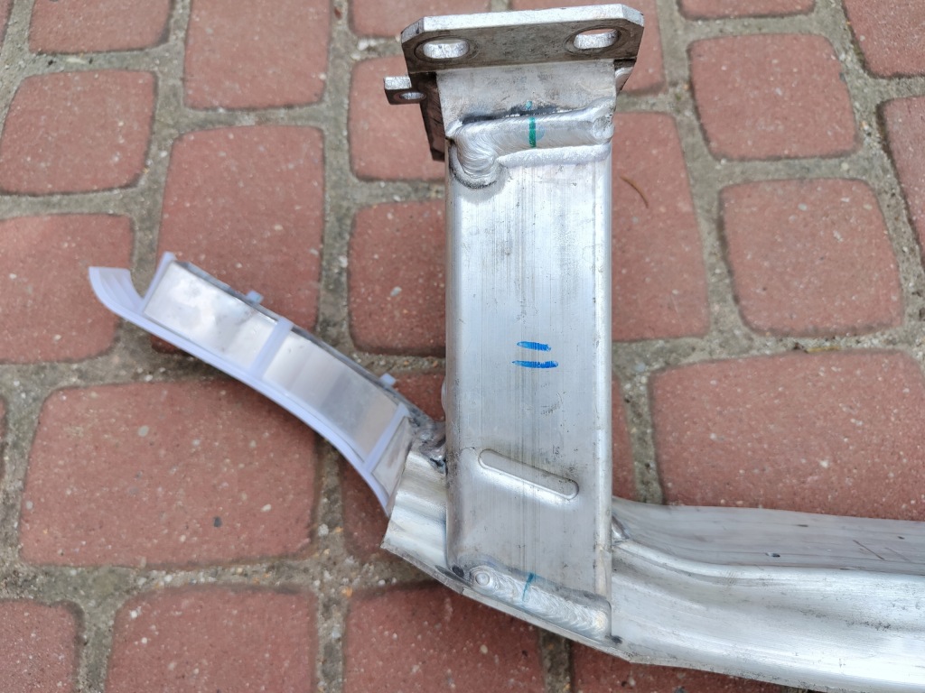 фото №7, Porsche panamera 971 балка підсилювач бампера перед