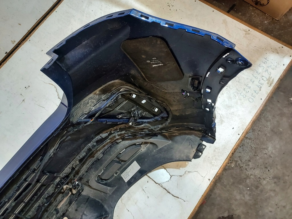 фото №9, Бампер vw t-roc lift r-line 2ga задня m570 джгут