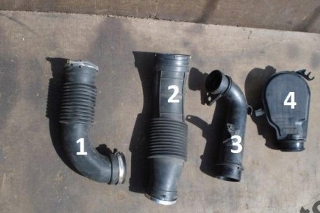 фото №1, Peugeot 407 coupe 2.7 hdi шланг ruda wąż