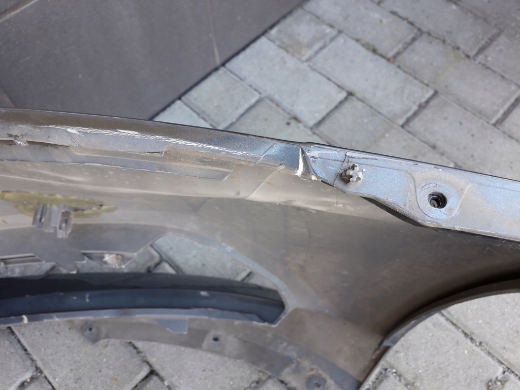 фото №8, Skoda fabia 3 iii lift 18-21 бампер передний перед 6v0807221f