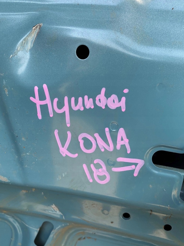 фото №8, Hyundai kona 18- капот кришка двигуна