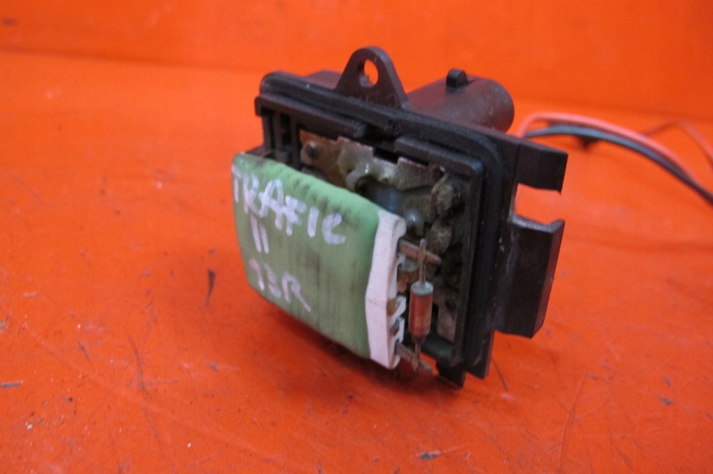 фото №2, Renault trafic 2 ii vivaro a primastar rerzystor резистор вентилятор обдув