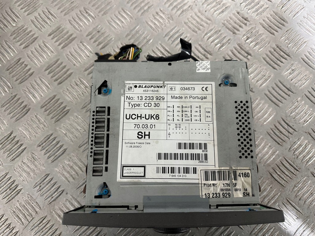 Opel signum радио cd30 mp3 13233929 с Разборки