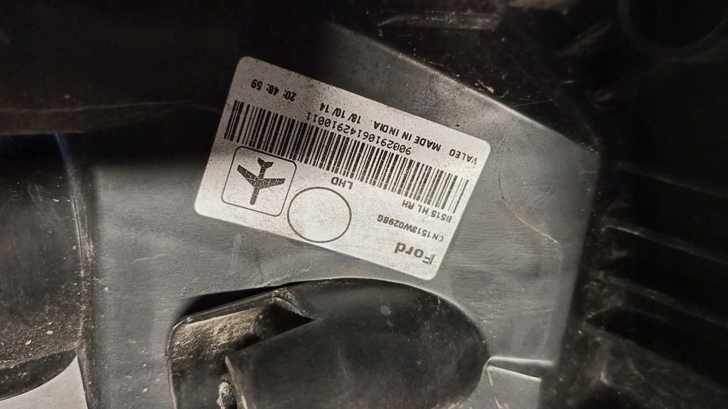 фото №8, Ford ecosport лампа правая передняя cn1513w029bg