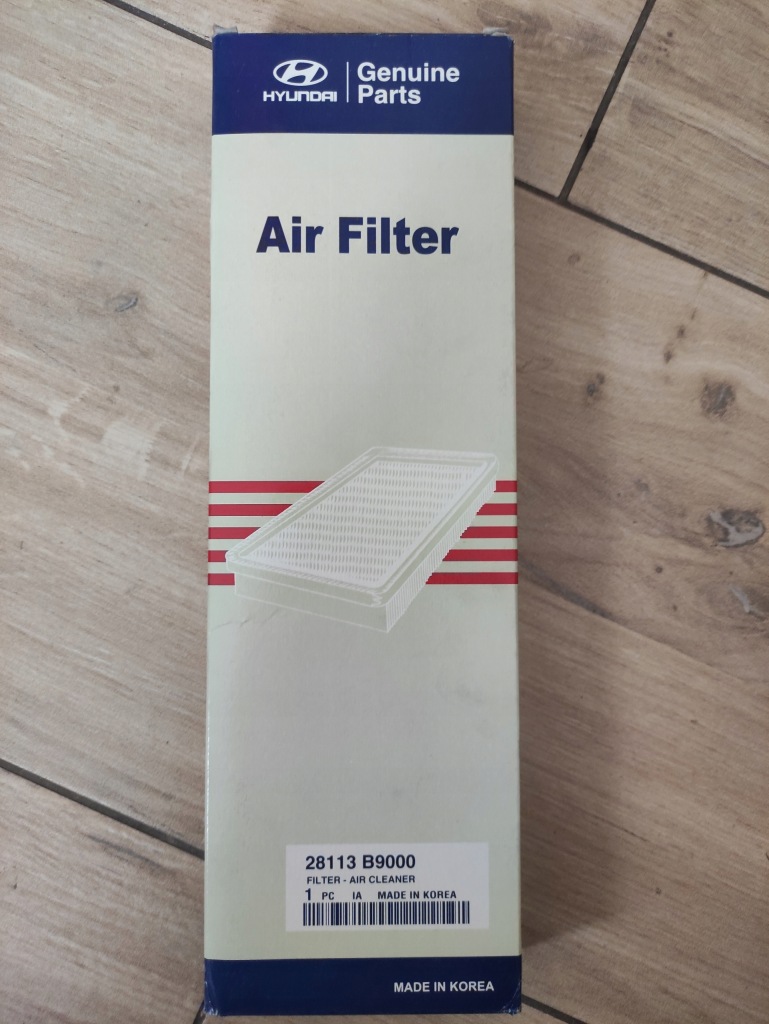 фото №1, Фильтр воздуха hyundai i10 28113b9000