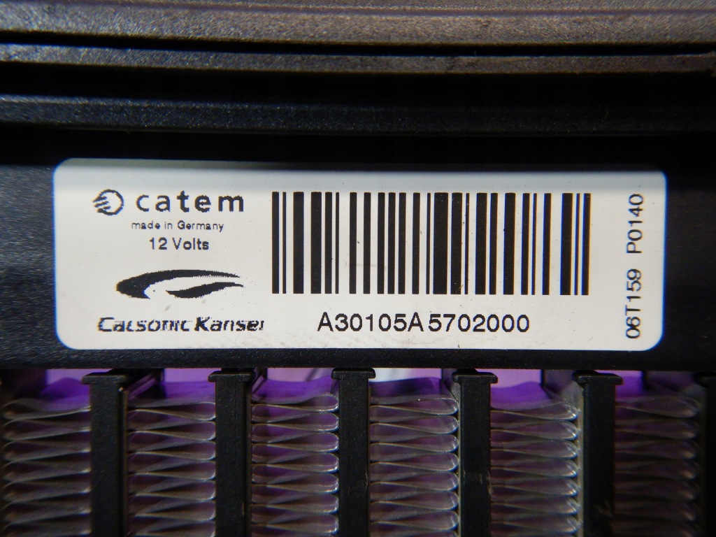 фото №4, Honda civic viii 8 ufo 05- 2,2 ctdi отопитель электрическая a30105a5702000