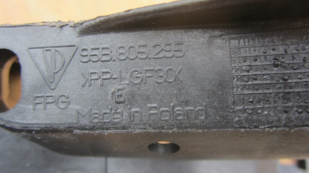 фото №14, Pas передній підсилювач перед лівий панель фари porsche macan 95b