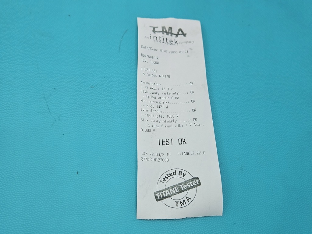 Test стартер mercedes w176 1.5 cdi a6459060800 438000-2050 Недорого