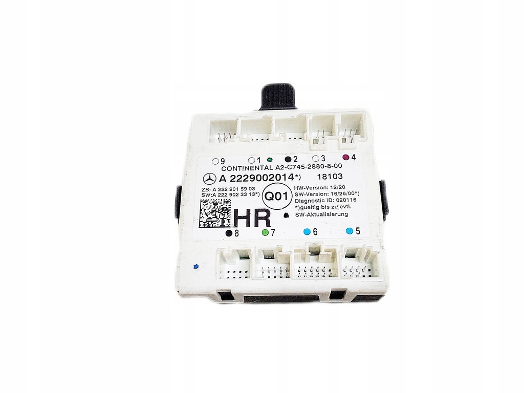 фото №1, Mercedes модуль блок керування двері a2229002014 europa