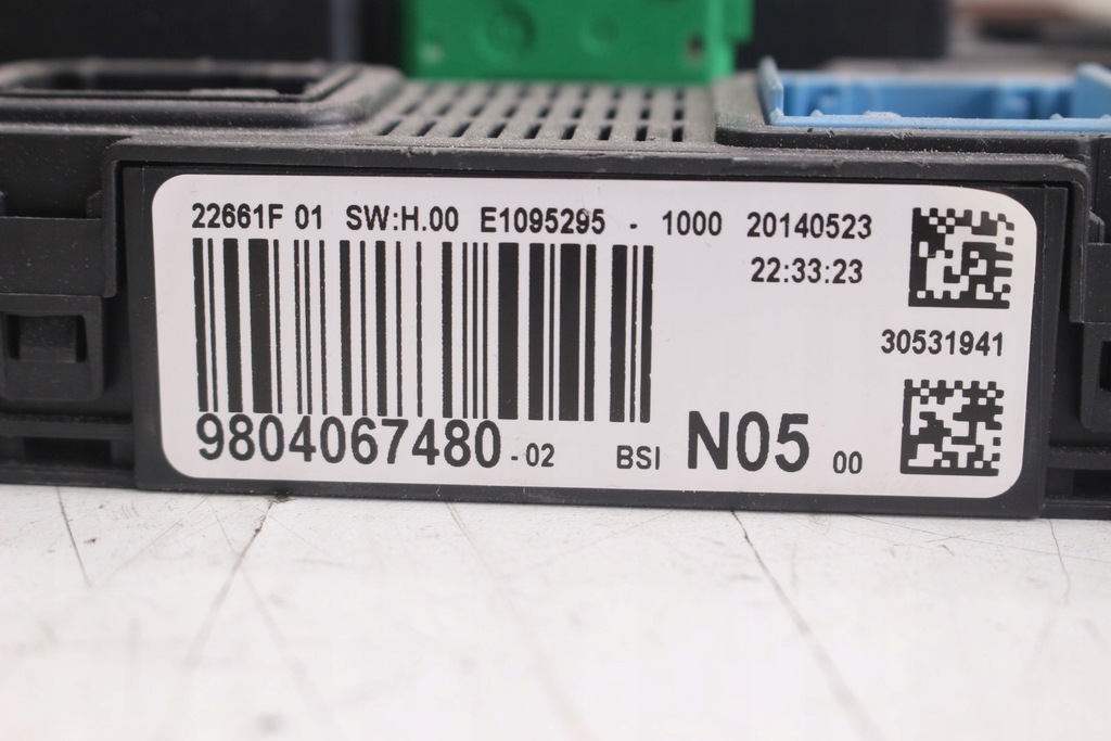 фото №5, Модуль bsi 9804067480 citroen c4 picasso ii