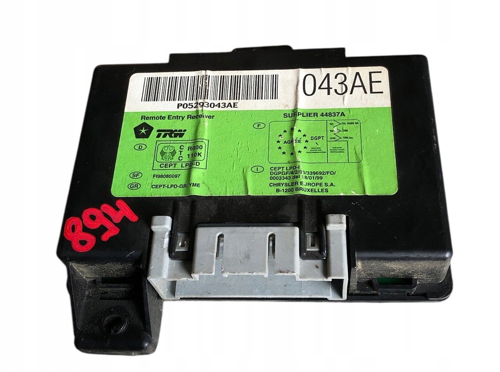 фото №1, Модуль комфорта 05293043ae chrysler pt cruiser