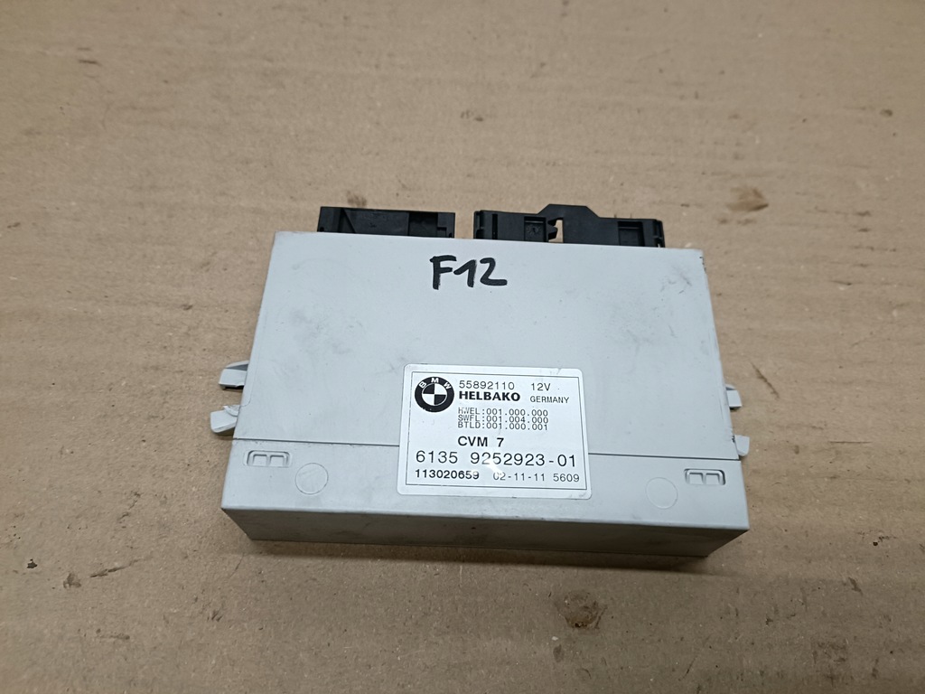 фото №1, 2012 bmw 6 f12 f13 компьютеры / модули / блоки управления 9252923