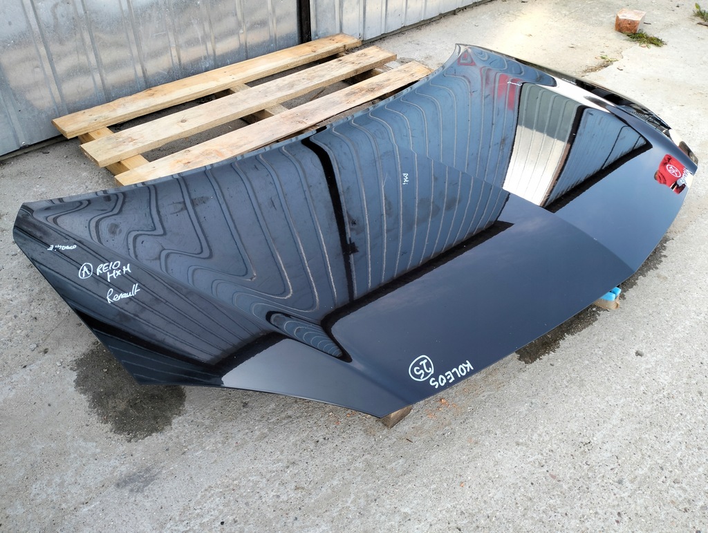фото №3, Капот оригинал лак renault koleos i lata 2007-2011
