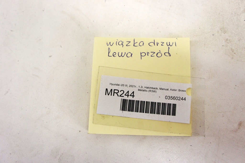 фото №7, Mr244 hyundai i20 iii 20- жгут дверь левый перед