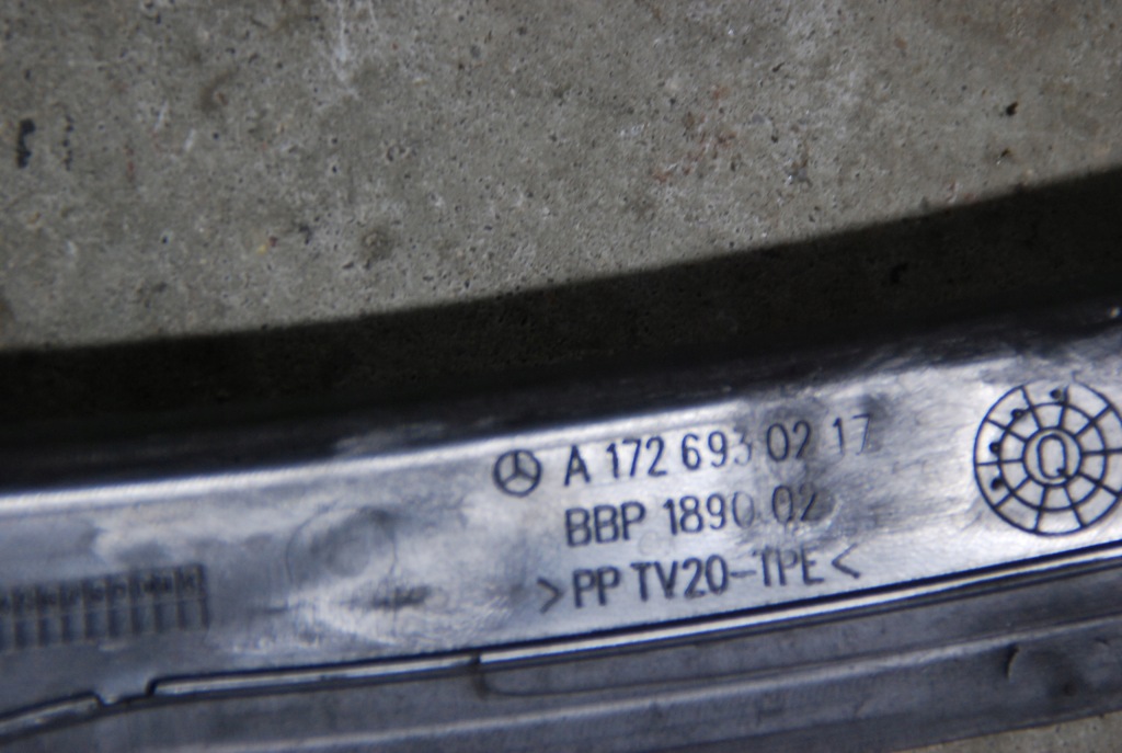 фото №5, Mercedes r172 slk slc молдинг заглушка l / p