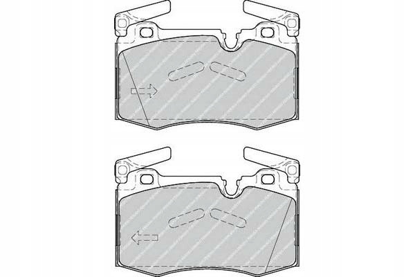 фото №1, Ferodo тормозные колодки тормозные mini mini john cooper work