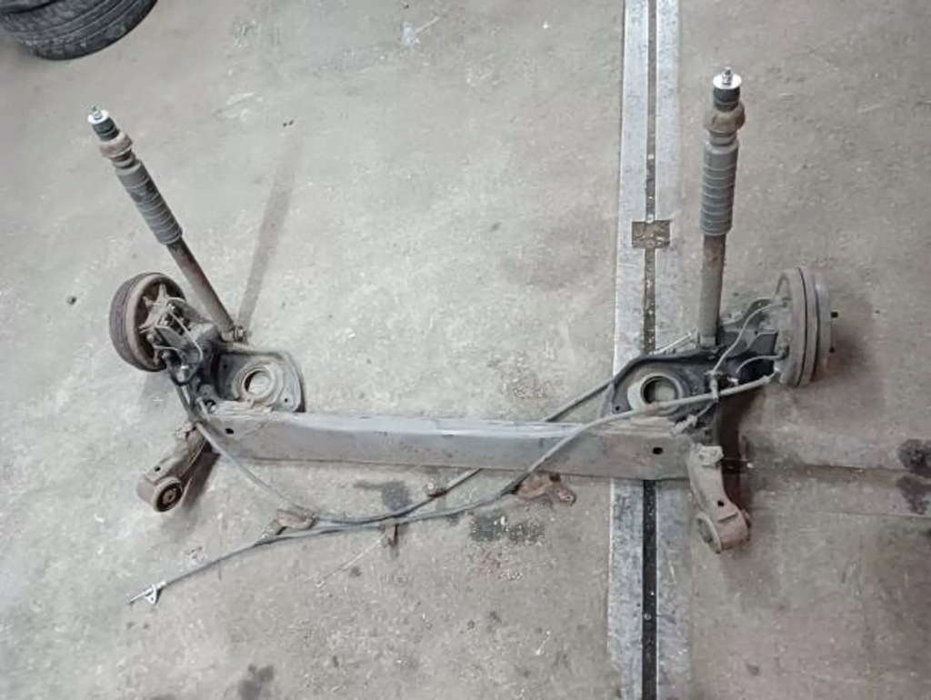 фото №1, Nissan micra k13 балка підвіска oś задня
