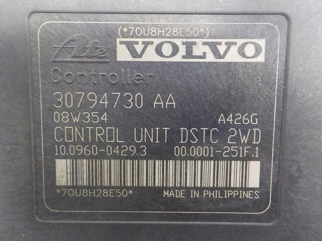 фото №9, Volvo s40 ii v50 c30 насос abs 30794728 30794730aa