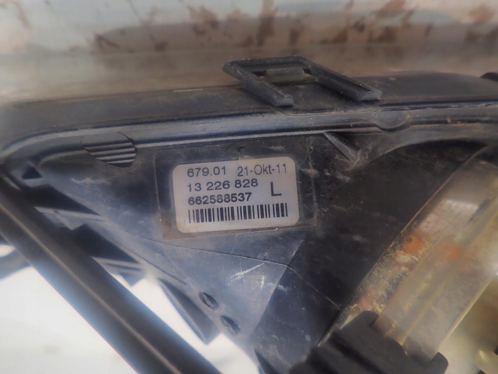 фото №4, Протитуманна фара лівий opel insignia a 2008-2013