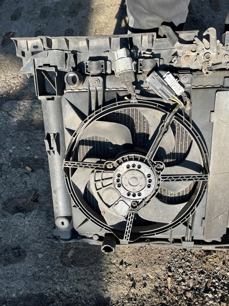 фото №8, Citroen c3 i 1.1b pas передний радиатор вентилятор комплект