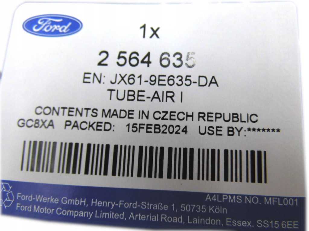 фото №14, Воздухозаборник фильтра воздуха focus 18- kuga escape 20- _ 2564635 _ jx61-9e635-bb