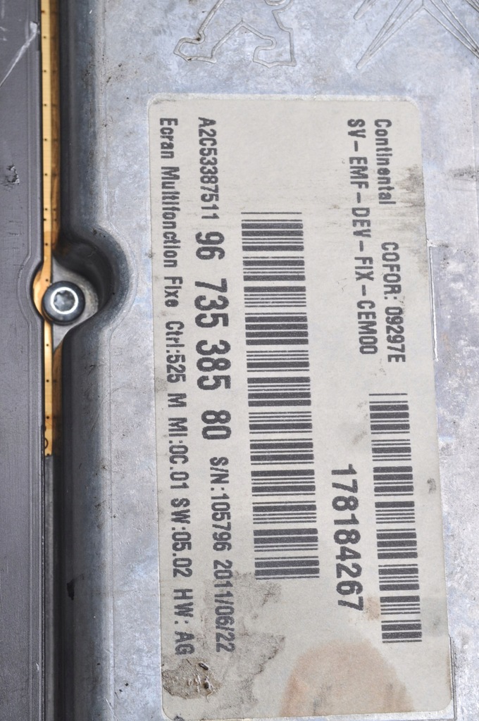 фото №12, Citroen c4 picasso i lift лічильник прилади europa 9673538580