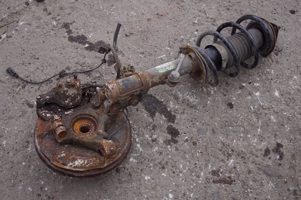 фото №10, Поворотный кулак амортизатор правый перед jeep compass i lift 2.2 crd