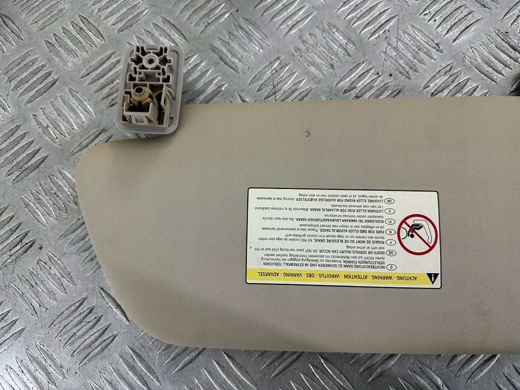 фото №9, Peugeot 308 t7 защита солнцезащитная козырёк правый пассажир