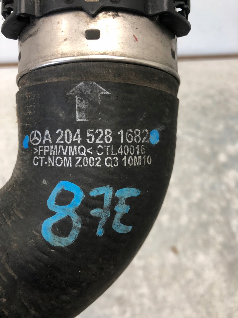 фото №5, Труба шланг інтеркулер mercedes w204