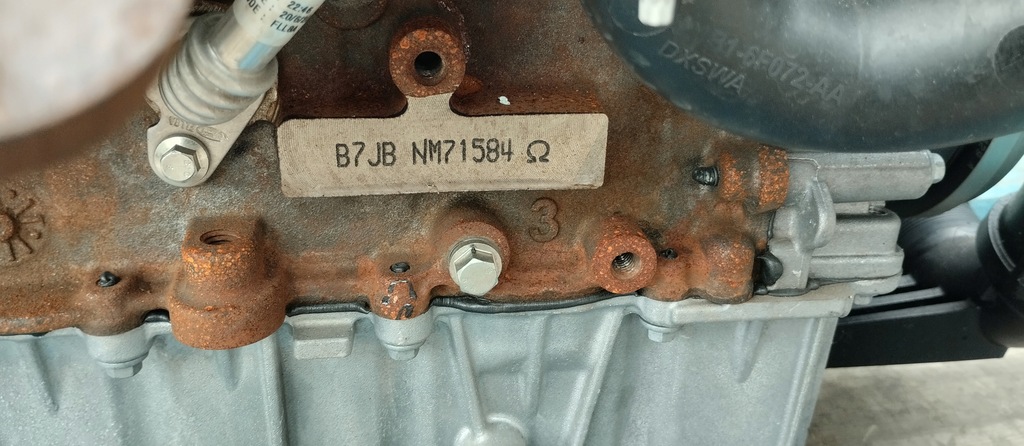 фото №12, Двигатель kompletny ! ford b7jb 1.0 ecoboost puma mk2 22r