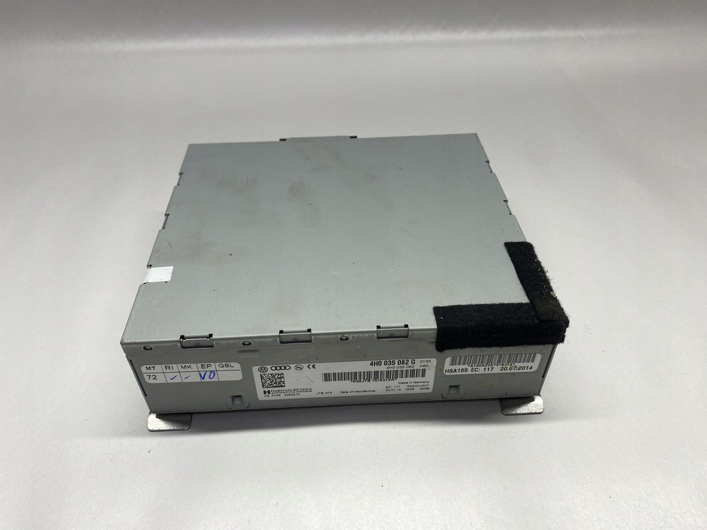 фото №1, Audi a8 s8 d4 4h панель радиопроигрыватель мультимедиа радио 4h0035082g 2014