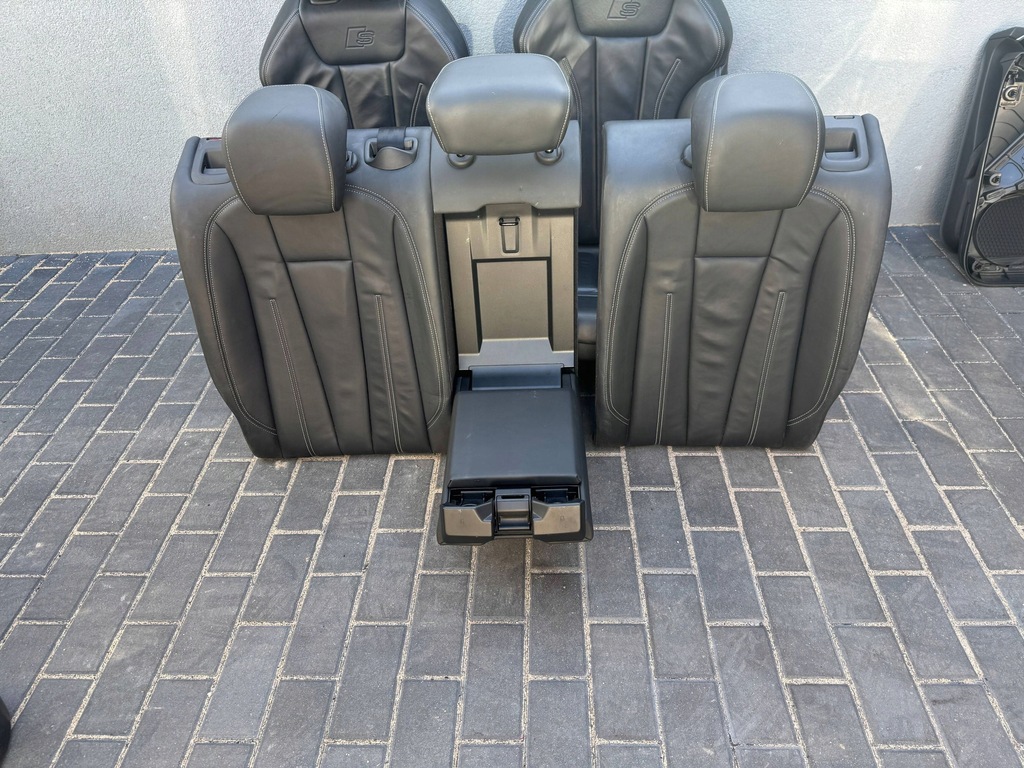 фото №7, Audi a5 8w sportback s line сидіння заднє сидіння обшивки комплект