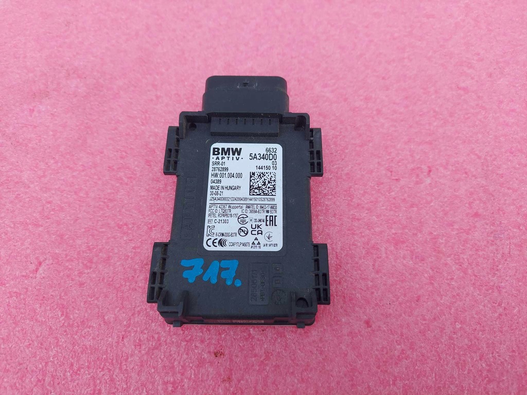 фото №3, Bmw x6 g06 радар асистент поперечина руху 5a340d0