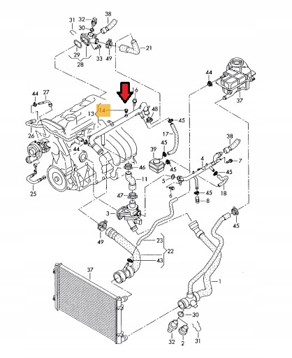 фото №10, Nowa оригинальная болт вентиляционная оригинальный номер n90534203