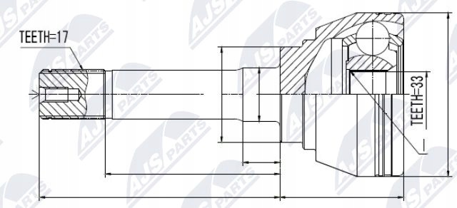фото №4, Isuzu 8943126721 шарнір зовнішній
