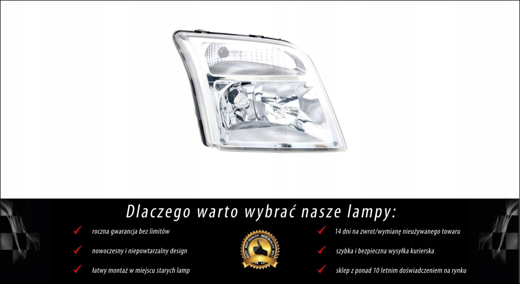 фото №2, Лампа права do ford transit connect tourneo