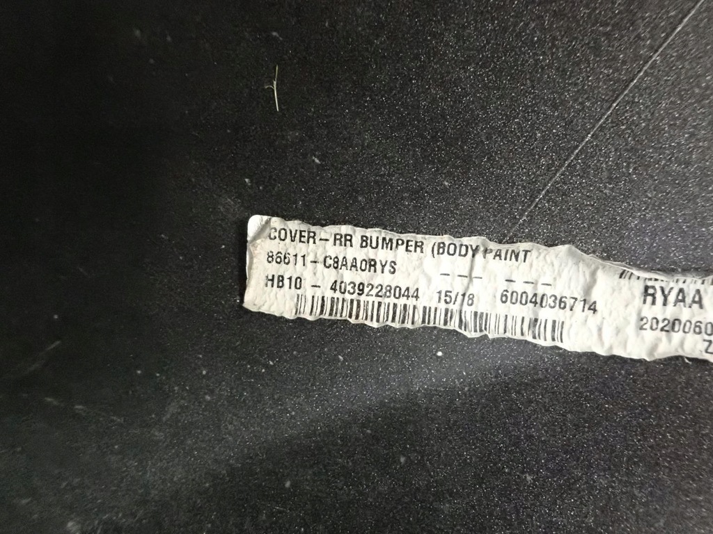 фото №5, Бампер задняя задний hyundai i20 ii lift 2018-