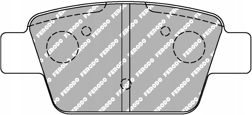 фото №1, Fds1469 ds performance ferodo тормозные колодки fiat stilo multi wagon lancia delta 3