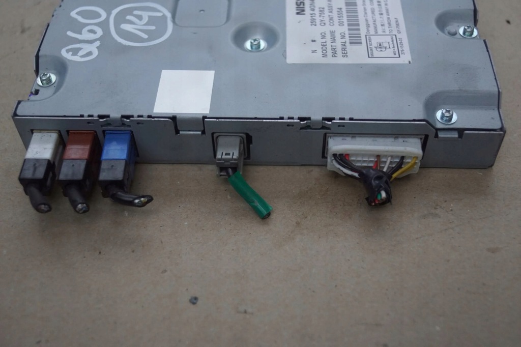 фото №5, Модуль блок управления навигации infiniti q60 259154gn4b